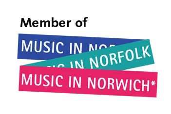 Music in norwich logo